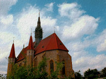 Pfarrkirche Mariasdorf - Fr eine vergrerte Darstellung anklicken.