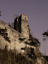 Burgruine Eibenstein - Fr eine vergrerte Darstellung anklicken.