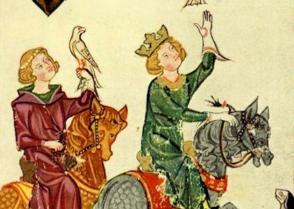 König Konrad der Junge, Abbildung aus dem Codex Manesse