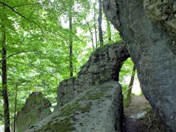 ... bereuen dies sptestens beim Abzweig zur kleinen Bergkapelle, ...  