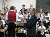 Beeindruckende Präzision bei Orchester und Chören sowie herausragende solistische Leistungen, hier Andreas Jankowitsch ... 
