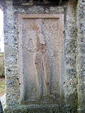 ... manch (Spät-)Mittelalterliches, beispielsweise diese Grabplatte des Ritters Andreas Rohrbach zu Klingenberg - ... 