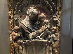Stuckmadonna mit Kind; nach Donatello,um 1460