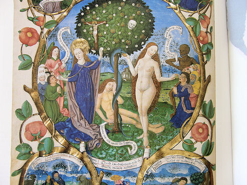 Meisterwerke der Buchmalerei: Abbildungsdetail aus dem Salzburger Missale, um 1480