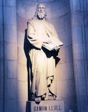 Statue der Ramon Llull, Universität Barcelona