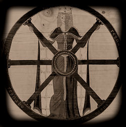 Frau Saelde im Glcksrad